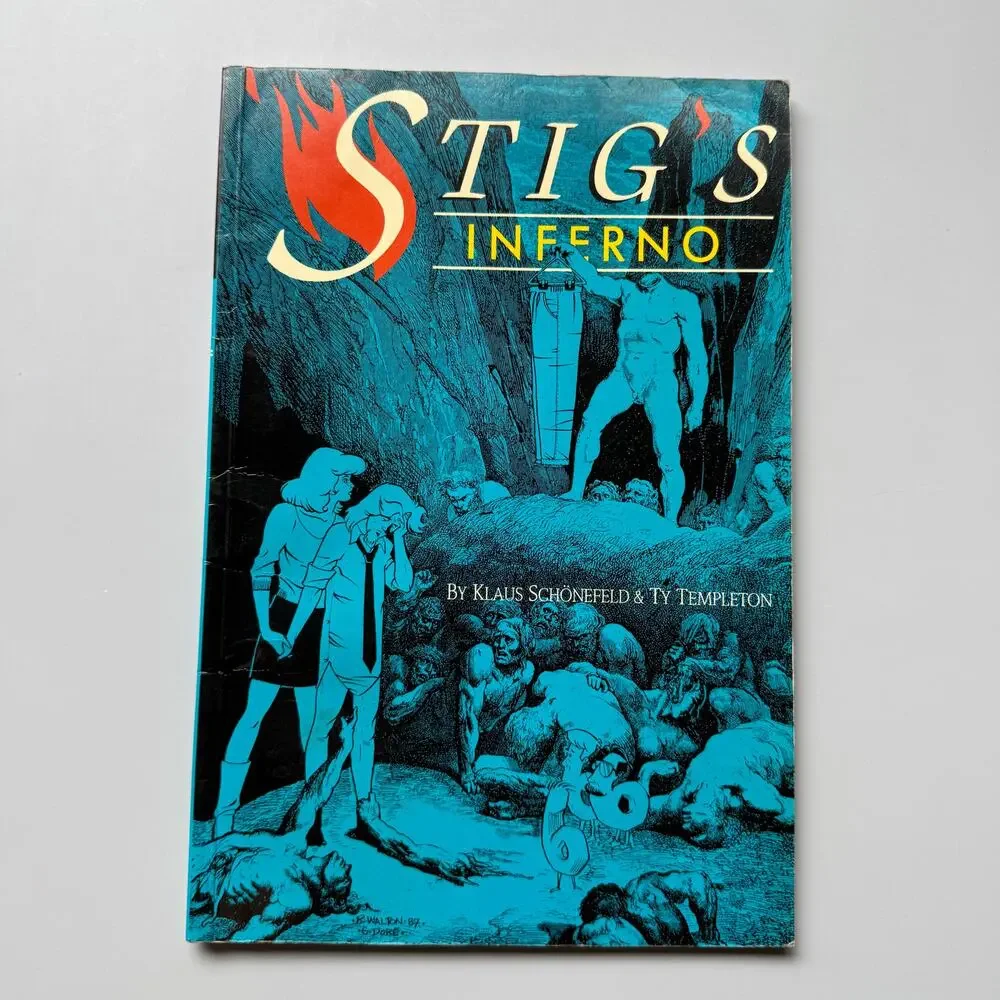 Stig’s Inferno Klaus Schonefeld Ty Templeton Trade Paperback 1988 Vortex